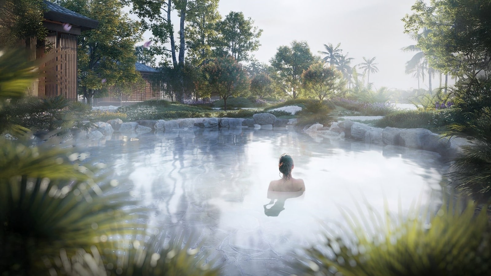 Alluvia City tận dụng nguồn khoáng nóng quý giá tại Văn Giang